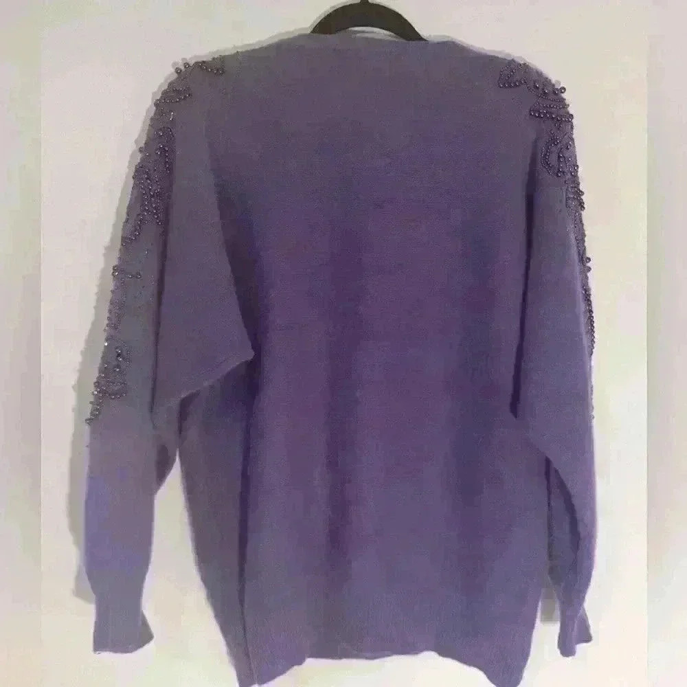 La Mittini Embellished Pullover Sweater! - Picture 3 of 5